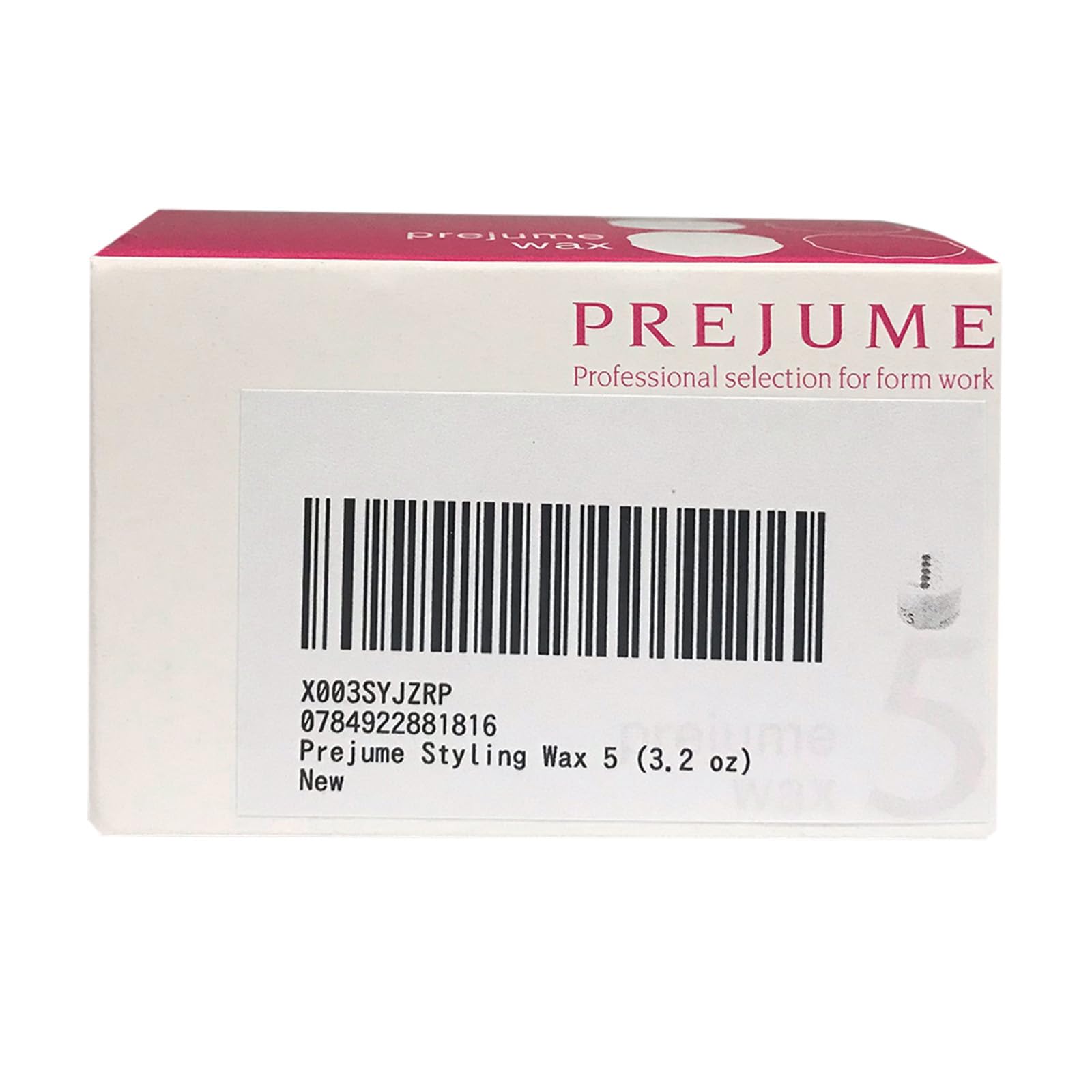 Prejume Wax 5 (Hair Styling Wax) - Hold